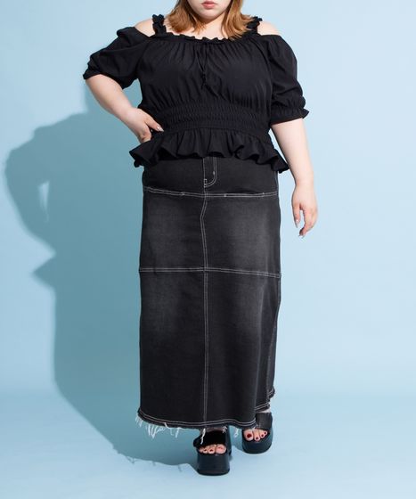 2WAYオフショルダーブラウス[商品：PN25SS-066] - PUNYUS Online Store