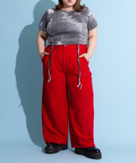 タイダイ柄ドロストトップス[商品：PN25SS-068] - PUNYUS Online