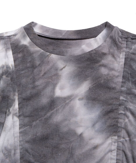 タイダイ柄ドロストトップス[商品：PN25SS-068] - PUNYUS Online Store