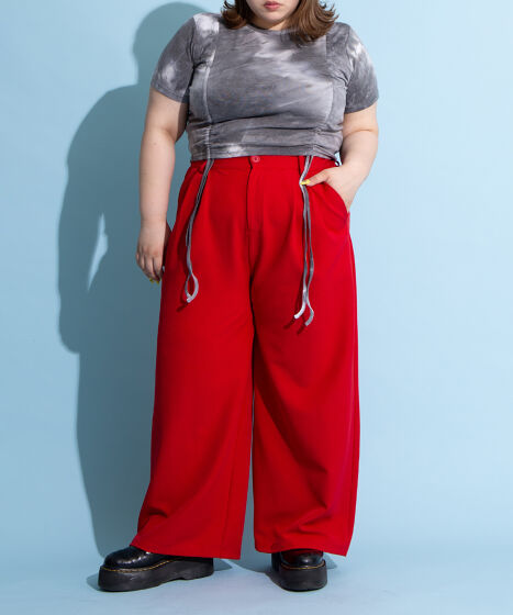 ★PISCESS★Eyelet Punching Sleeveless Top★Red★大人気★ ZARA Red lace ribbed halter crop top 0858 807 | eBay