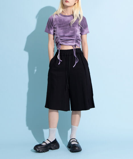 PLATS PLEASE 半袖タイダイ風トップス PLATS PLEASE 半袖タイダイ風トップス PLATS PLEASE 半袖