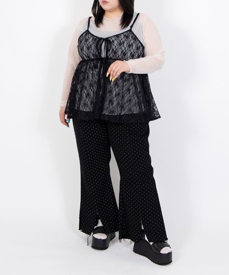 2WAYレースキャミチュニック[商品：PN25SS-069] - PUNYUS Online Store