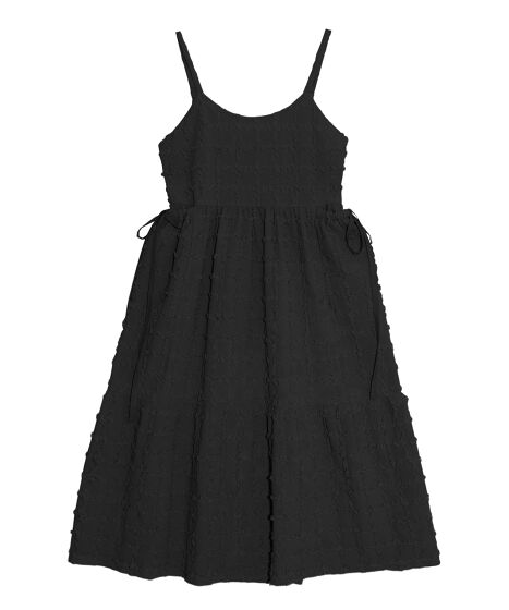 リボンポケットフクレワンピース[商品：PN25SS-070] - PUNYUS Online