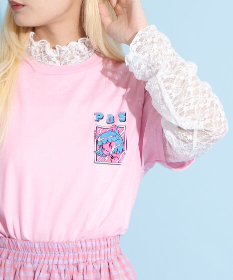 長嶋さんストップ レーストップス[商品：PN25T-003] - PUNYUS Online Store / 公式通販