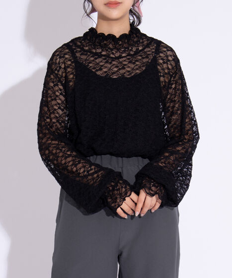 ヴァレンティノトップス★レーストップス★美品 レース L VALENTINO(ヴァレンティノ) トップス(レディース) - 海外通販