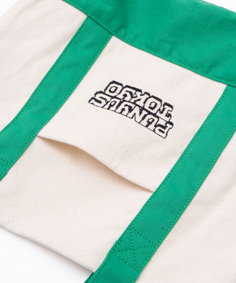 ロゴ刺繍キャンバスミニトートバッグ[商品：PN25T-008] - PUNYUS