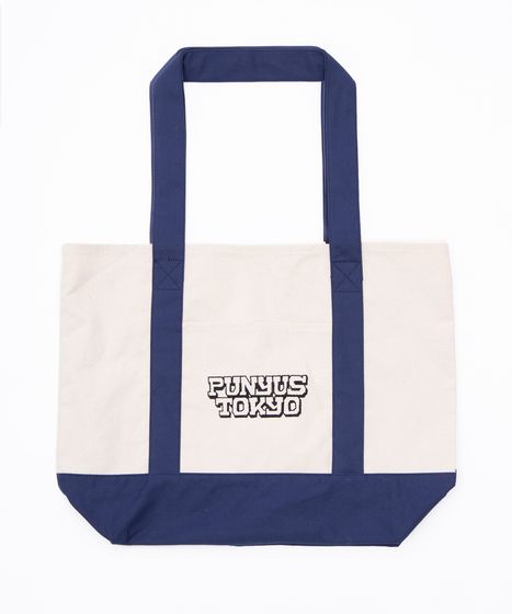 ロゴ刺繍キャンバストートバッグ[商品：PN25T-009] - PUNYUS Online