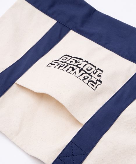 ロゴ刺繍キャンバストートバッグ[商品：PN25T-009] - PUNYUS Online