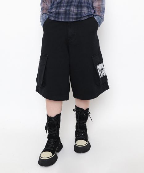 PUNYUSロゴカーゴハーフパンツ[商品：PN26AW-002] - PUNYUS Online