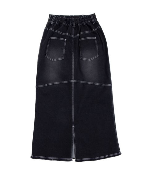 デザインデニムロングスカート[商品：PN26AW-003] - PUNYUS Online