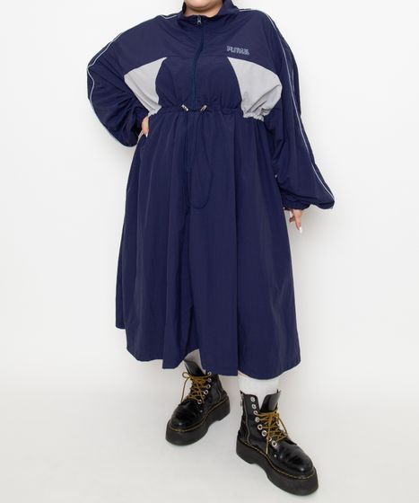 切り替えナイロンワンピース[商品：PN26AW-007] - PUNYUS Online Store