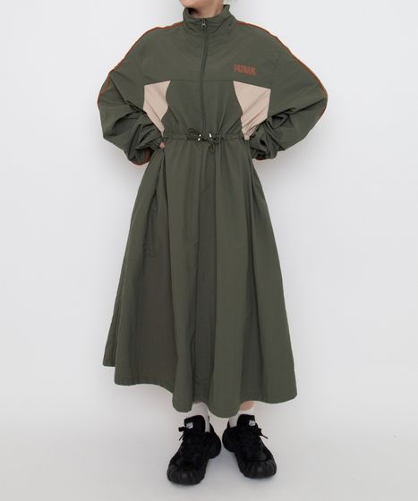 切り替えナイロンワンピース[商品：PN26AW-007] - PUNYUS Online Store