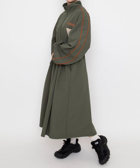 切り替えナイロンワンピース[商品：PN26AW-007] - PUNYUS Online Store