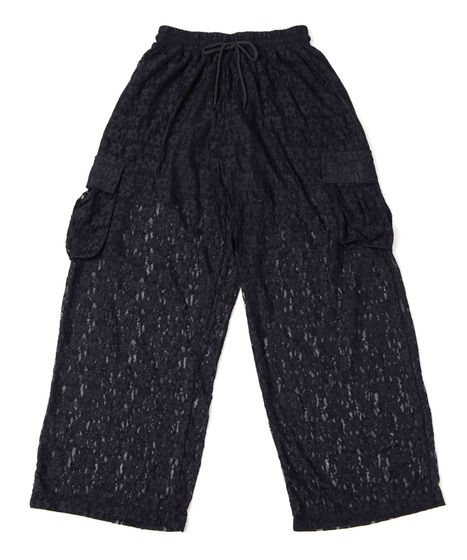 レースカーゴパンツ[商品：PN26AW-008] - PUNYUS Online Store / 公式通販