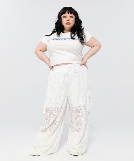 レースカーゴパンツ[商品：PN26AW-008] - PUNYUS Online Store / 公式通販