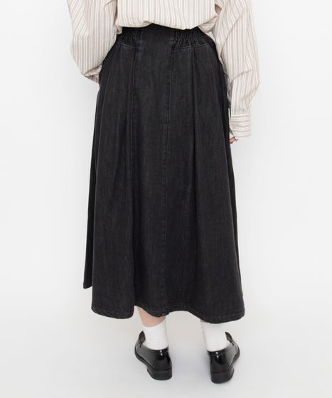 サイドゴムフレアスカート[商品：PN26AW-011] - PUNYUS Online Store