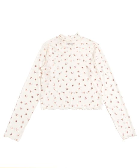 リボンシアーハイネックトップス[商品：PN26AW-014] - PUNYUS Online