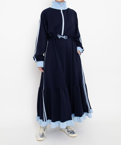 フリルジャージワンピース[商品：PN26AW-017] - PUNYUS Online Store