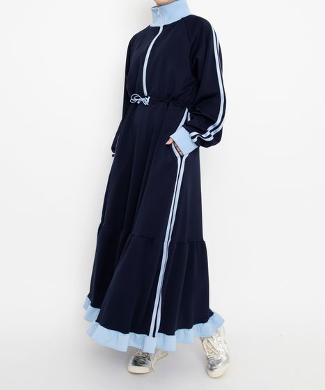 フリルジャージワンピース[商品：PN26AW-017] - PUNYUS Online Store