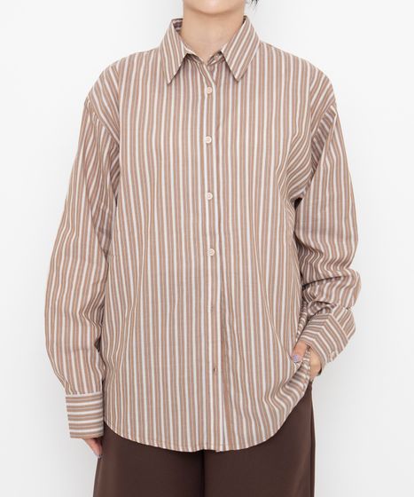 ベーシックストライプシャツ[商品：PN26AW-022] - PUNYUS Online Store