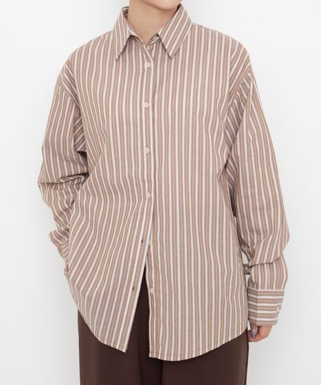 ベーシックストライプシャツ[商品：PN26AW-022] - PUNYUS Online Store