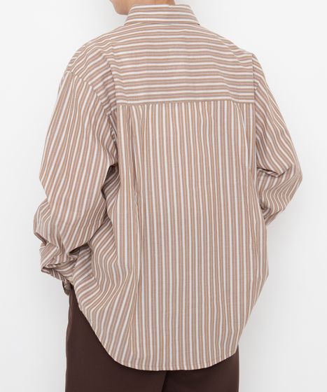 ベーシックストライプシャツ[商品：PN26AW-022] - PUNYUS Online Store
