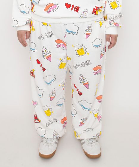 天国と地獄総柄スウェットパンツ[商品：PN26AW-107] - PUNYUS Online