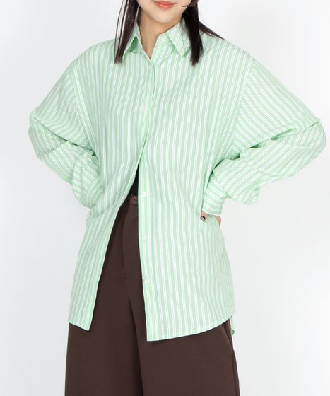 キャンディストライプシャツ[商品：PN26SS-001] - PUNYUS Online Store