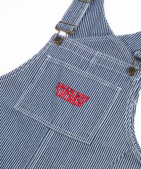 ロゴ刺繍デニムオーバーオール[商品：PN26SS-002] - PUNYUS Online
