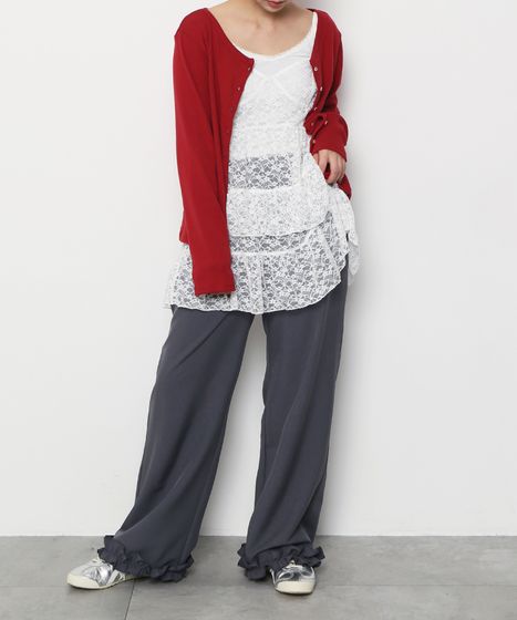 レースミニキャミワンピース[商品：PN26SS-003] - PUNYUS Online Store