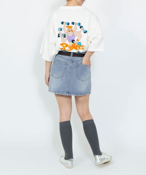 SCULPTOR デニムミニスカート S 台形デニムミニスカート[商品：PN26SS-007] - PUNYUS Online Store