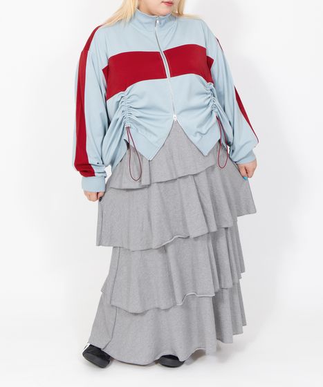 ティアードロングスカート[商品：PN26SS-009] - PUNYUS Online Store