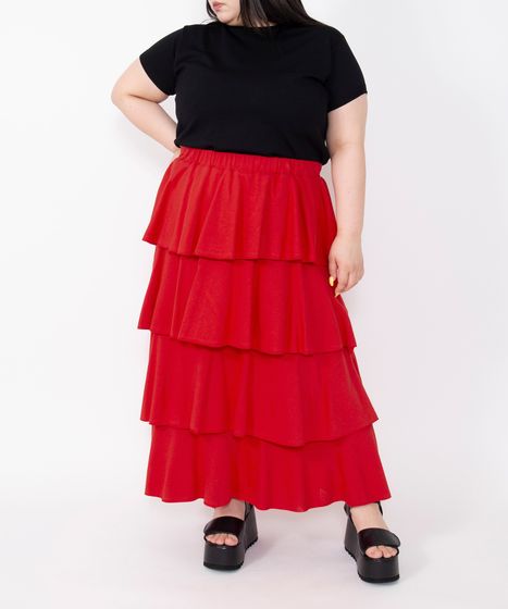 ティアードロングスカート[商品：PN26SS-009] - PUNYUS Online Store