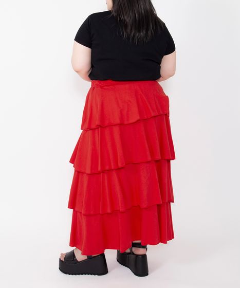 ティアードロングスカート[商品：PN26SS-009] - PUNYUS Online Store