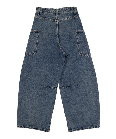 サイドポケットバレルデニムパンツ[商品：PN26SS-013] - PUNYUS Online