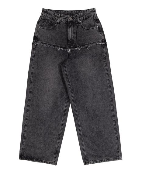 レイヤード風デニムパンツ[商品：PN26SS-014] - PUNYUS Online Store