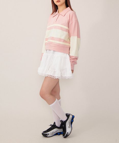 レースティアードミニスカート[商品：PN26SS-016] - PUNYUS Online