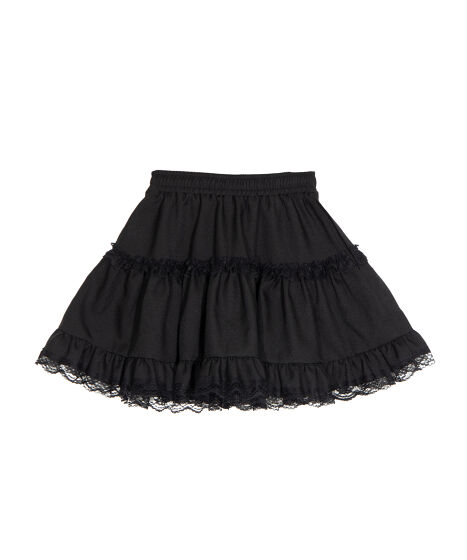 レースティアードミニスカート[商品：PN26SS-016] - PUNYUS Online