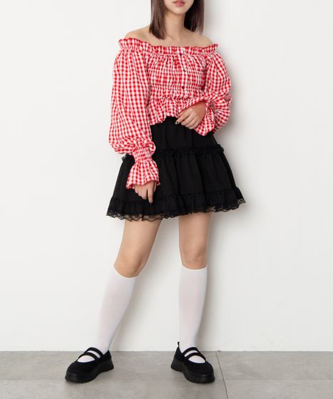 ハ*ル様 Sretsis 2016ss 総レースミニスカート レースティアードミニスカート[商品：PN26SS-016] - PUNYUS Online