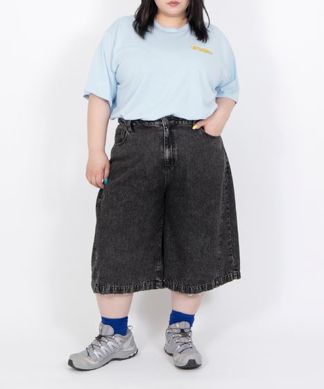 デザインデニムハーフパンツ[商品：PN26SS-017] - PUNYUS Online Store