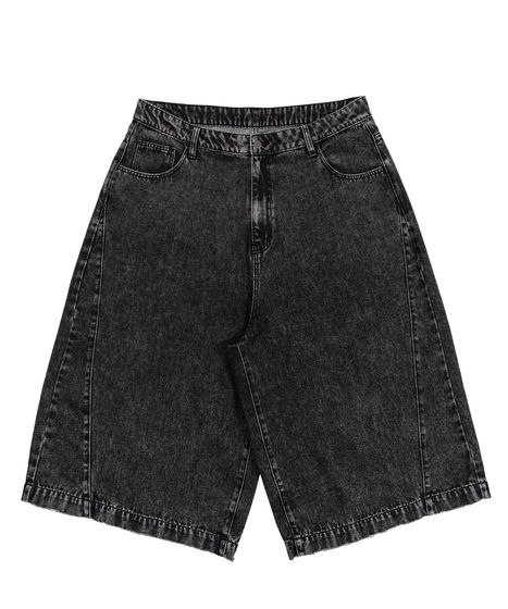 デザインデニムハーフパンツ[商品：PN26SS-017] - PUNYUS Online Store