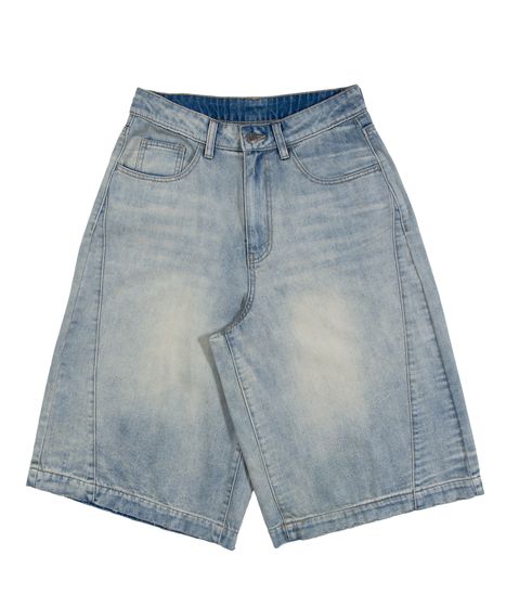 デザインデニムハーフパンツ[商品：PN26SS-017] - PUNYUS Online Store