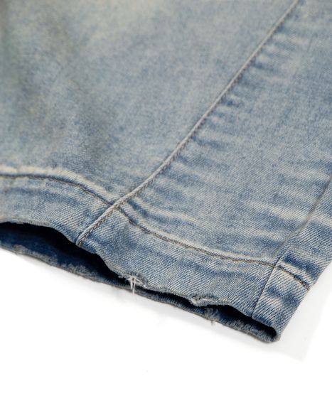 デザインデニムハーフパンツ[商品：PN26SS-017] - PUNYUS Online Store