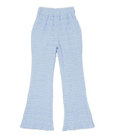 レースフリルフレアパンツ[商品：PN26SS-022] - PUNYUS Online Store