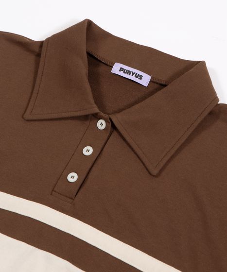バイカラーラガースウェット[商品：PN26SS-023] - PUNYUS Online Store