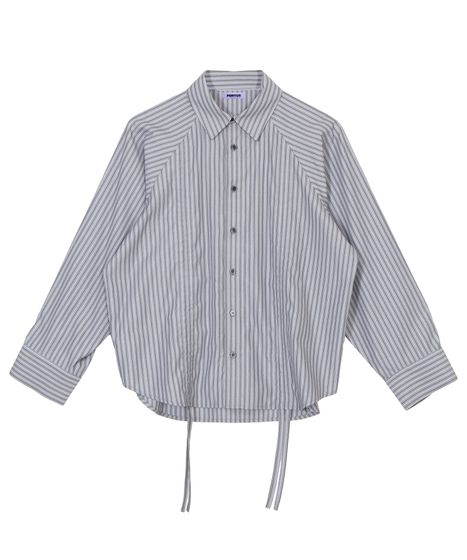 ドロストストライプシャツ[商品：PN26SS-029] - PUNYUS Online Store