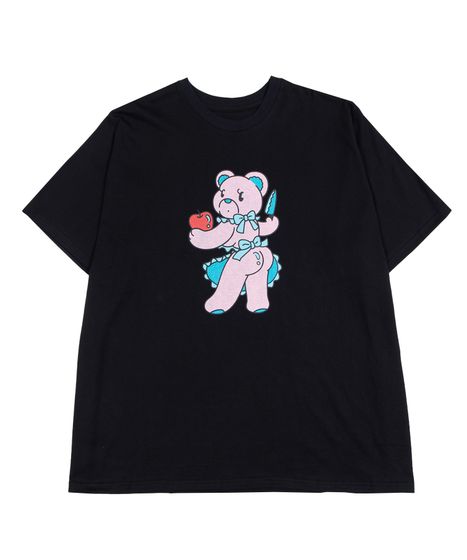 ベアプリントTシャツ[商品：PN26SS-031] - PUNYUS Online Store / 公式通販