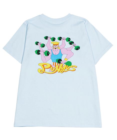 プニュズ　バニーTシャツ PUNYUS（プニュズ） tシャツ フード総柄Tシャツ(ONIGIRI・YAKINIKU