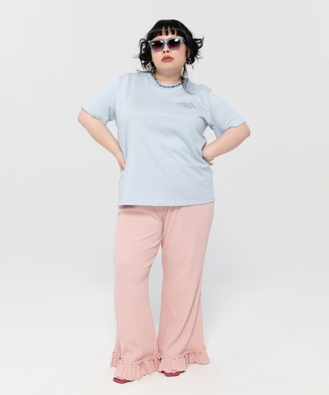 リブフレアフリルパンツ[商品：PN26SS-034] - PUNYUS Online Store
