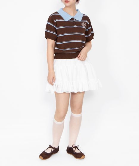 ティアードミニスカート[商品：PN26SS-035] - PUNYUS Online Store